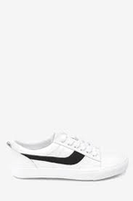 Load image into Gallery viewer, 640758 LACE UP LTHR WHITE 3.5 EU 36 LOW - Allsport
