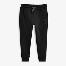 Load image into Gallery viewer, Black Skinny Fit Cuffed Joggers (4-7yrs) - Allsport
