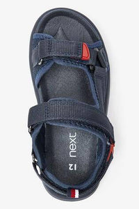 Chunky Trekker Navy Sandals - Allsport