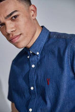 Load image into Gallery viewer, Indigo Slim Fit Denim Shirt - Allsport
