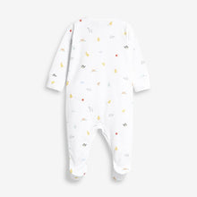 Load image into Gallery viewer, 4PK BRIGHT SLEEPSUITS (6MTHS-9MTHS) - Allsport
