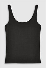 Load image into Gallery viewer, Black Thick Strap Vest - Allsport
