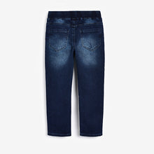 Load image into Gallery viewer, Rib Waist Indigo Regular Fit Jersey Jeans (3-12yrs) - Allsport
