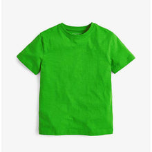 Load image into Gallery viewer, Crew Neck Bright Green T-Shirt (3-12yrs) - Allsport
