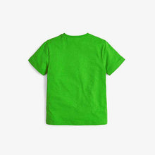 Load image into Gallery viewer, Crew Neck Bright Green T-Shirt (3-12yrs) - Allsport
