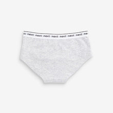 Load image into Gallery viewer, Black/White/Grey 7 Pack Hipster Briefs (2-12yrs) - Allsport
