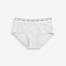 Load image into Gallery viewer, Black/White/Grey 7 Pack Hipster Briefs (2-12yrs) - Allsport
