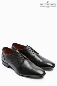 653449 BLK PLAIN DERBY 12 EU 47 HELL 4 LEATHER - Allsport