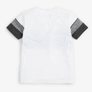 Textured Colourblock T-Shirt (3-12yrs) - Allsport