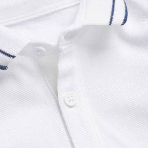 White Poloshirt Bodysuit - Allsport