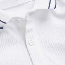 Load image into Gallery viewer, White Poloshirt Bodysuit (0mths-18mths) - Allsport
