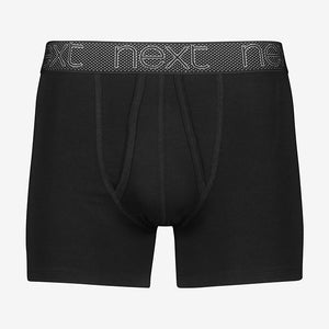 Signature Black Bambou Signature A-Front Boxers 4 Pack