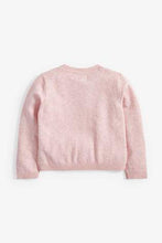 Load image into Gallery viewer, PINK MARL PS CARDI (3MTHS-5YRS) - Allsport
