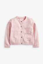 Load image into Gallery viewer, PINK MARL PS CARDI (3MTHS-5YRS) - Allsport
