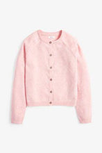 Load image into Gallery viewer, PINK MARL PS CARDI (3YRS-12YRS) - Allsport
