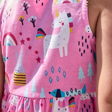 Load image into Gallery viewer, Pink Sleeveless Jersey Dress (3mths-6yrs) - Allsport
