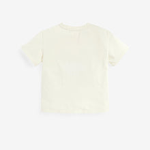 Load image into Gallery viewer, White Sequin Taste Of Summer T-Shirt (3-12yrs) - Allsport
