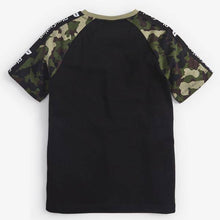 Load image into Gallery viewer, Camouflage PlayStation™ Raglan T-Shirt (5-12yrs) - Allsport
