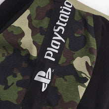 Load image into Gallery viewer, Camouflage PlayStation™ Raglan T-Shirt (5-12yrs) - Allsport
