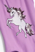 Load image into Gallery viewer, Purple Unicorn Sequin Swimsuit - Allsport

