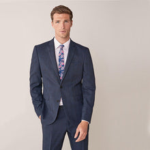 Load image into Gallery viewer, Mid Blue Slim Fit Jacket - Allsport
