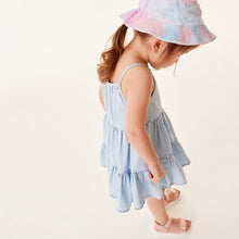 Load image into Gallery viewer, Cotton Tiered Sundress (3mths-6yrs) - Allsport
