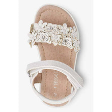 Load image into Gallery viewer, Embellished Flower Sandals (Younger) - Allsport
