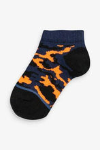 Load image into Gallery viewer, Multi 7 Pack Cotton Rich Camo Trainer Socks - Allsport
