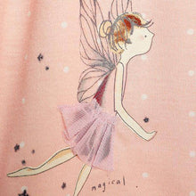 Load image into Gallery viewer, Pink/Ecru 2 Pack Fairy Appliqué Nighties (2-12yrs) - Allsport
