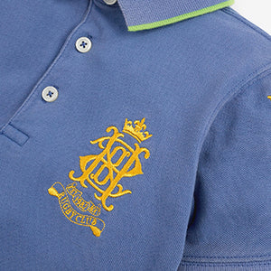 Blue Heritage Polo Shirt (3-12yrs) - Allsport