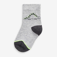 Load image into Gallery viewer, 5 Pack Monochrome Socks (Younger) - Allsport
