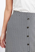 Load image into Gallery viewer, Navy Geo Print Maxi Skirt - Allsport
