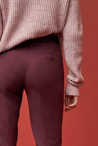 Plum Tailored Slim Trousers - Allsport