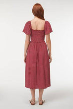 Load image into Gallery viewer, Berry Spot Off The Shoulder Dress - Allsport
