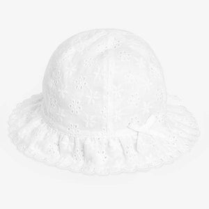 Broderie Hat (0mths-18mths) - Allsport