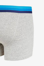 Load image into Gallery viewer, Grey/Navy Rainbow Waistband A-Fronts Four Pack - Allsport
