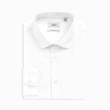 Load image into Gallery viewer, White Skinny Fit Easy Care Shirt - Allsport
