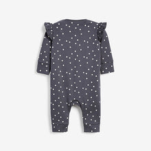 Load image into Gallery viewer, Charcoal Daddy Single Footless Baby Sleepsuit (0mths-18mths) - Allsport
