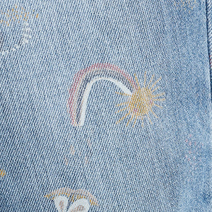 Bunny All Over Print Paperbag Jeans (3mths-6yrs) - Allsport