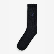 Load image into Gallery viewer, Blue Heavyweight 4 Pack Socks - Allsport
