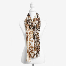 Load image into Gallery viewer, Animal Neutral Print Lightweight Scarf - Allsport
