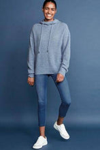 Load image into Gallery viewer, DARK BLUE JERSEY CROPPED LEGGINGS - Allsport

