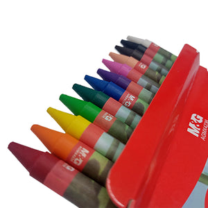 Crayon Jumbo Round 12 colors X4236M&G