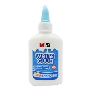 Washable White Glue 60g,  M&Gdisplay packing