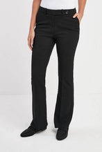 Load image into Gallery viewer, BLACK BOOT CUT TROUSERS - Allsport
