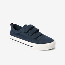 Load image into Gallery viewer, Navy Strap Touch Fastening Shoes (Older Boys) - Allsport
