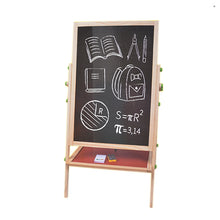Load image into Gallery viewer, White &amp; Black Board On Easel In tray
