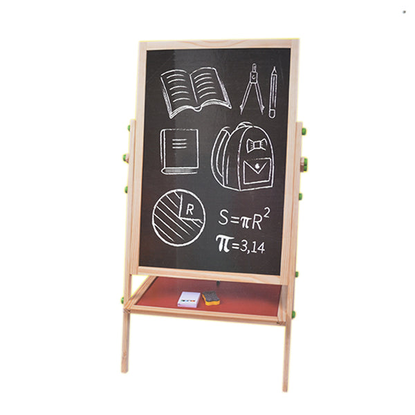 White & Black Board On Easel In tray