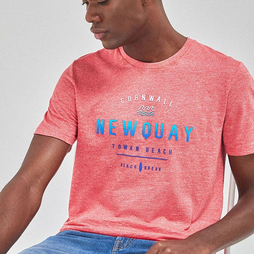 Coral Newquay Graphic Regular Fit T-Shirt - Allsport