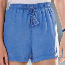 Load image into Gallery viewer, Cobalt Linen Blend Pull-On Shorts - Allsport
